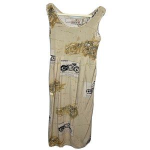 Jams World Dress Size XS Extra Small Sleeveless Motorcycle Vintage Tank / Dress